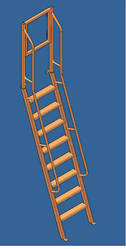 Step Ladder designed